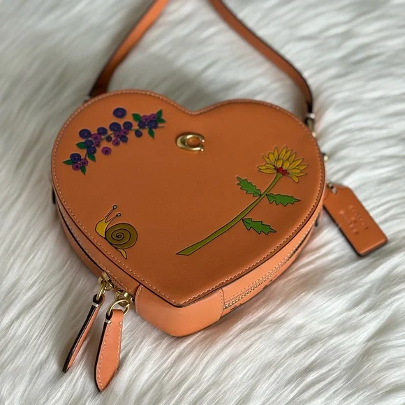 NWT💃Coach Coach X Observed By Us Heart Crossbody Bag - Picture 5 of 15